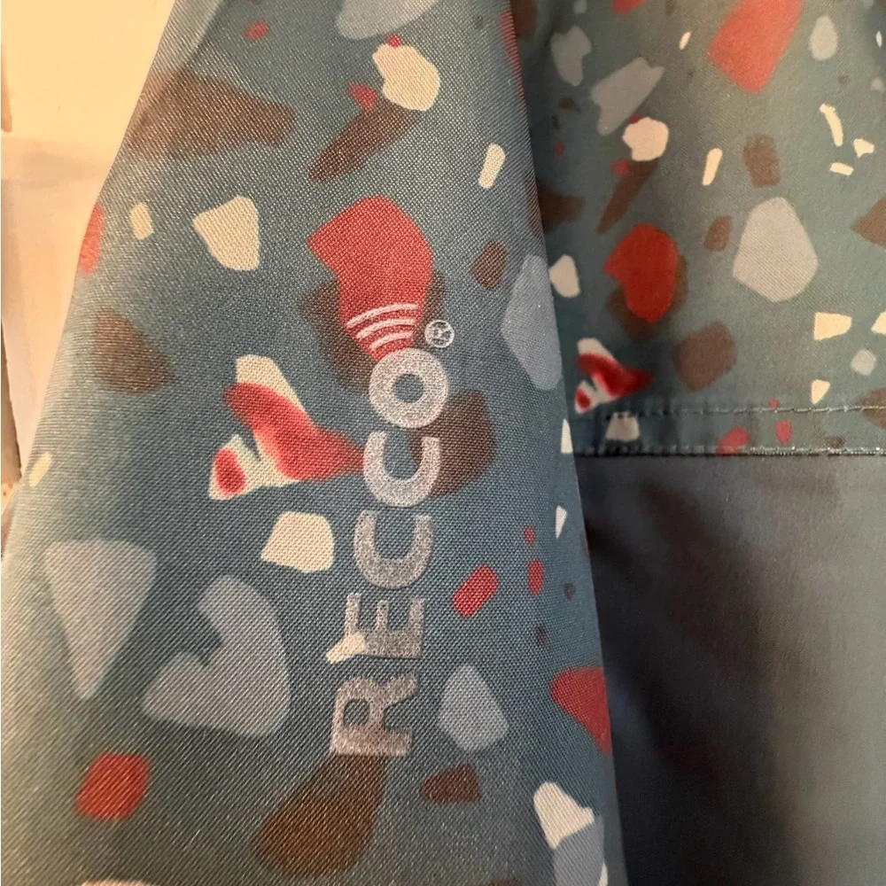 NWT Helly Hansen Men's Ski Jacket - Midnight Blue with Pattern - Picture 10 of 13